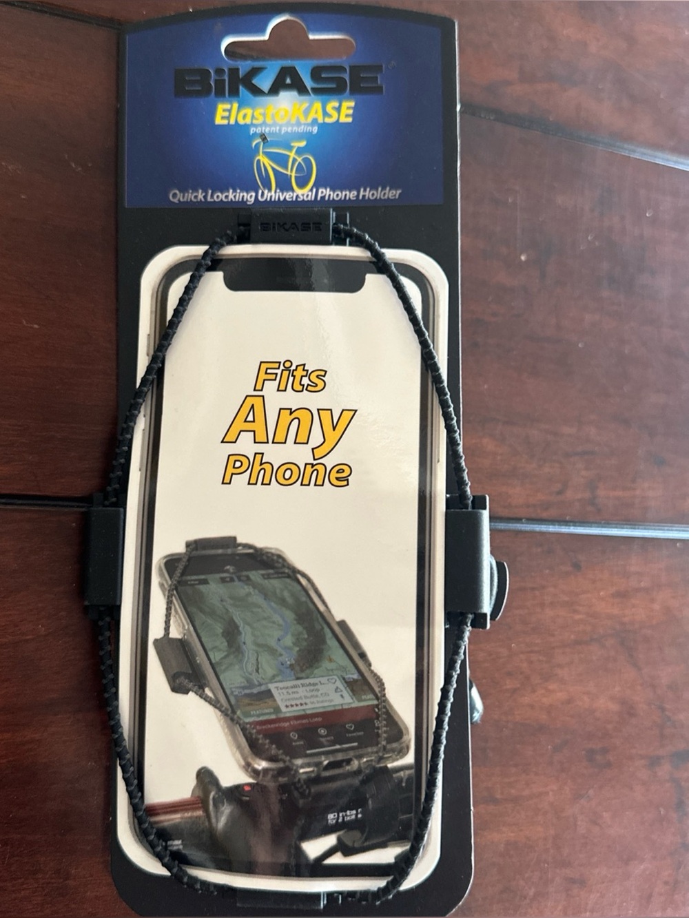 BIKASE ELASTOKASE UNIVERSAL PHONE MOUNT - HANDLEBAR MOUNT - NEW